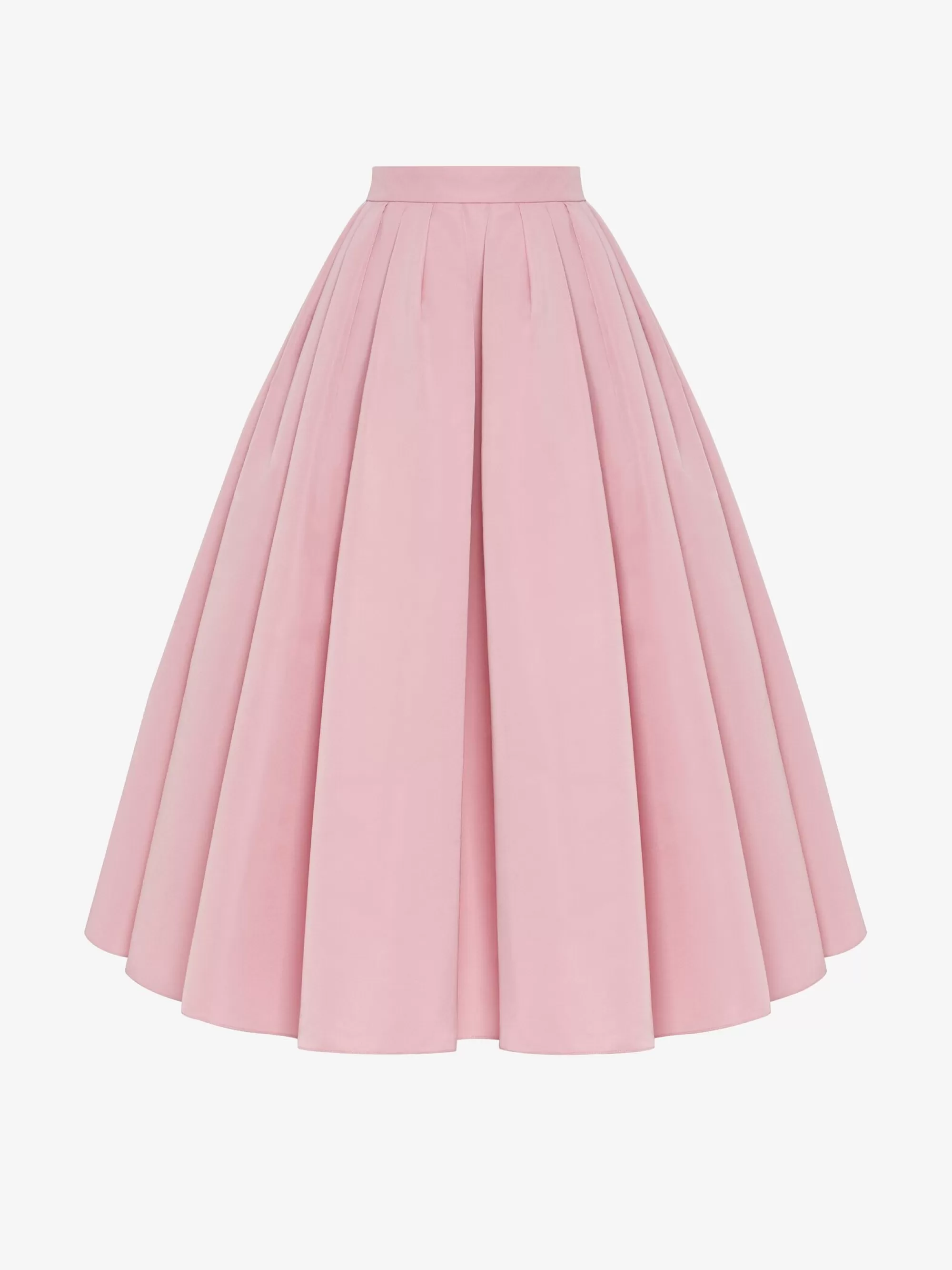 Women's Pleated Midi Skirt in >Alexander McQueen Cheap