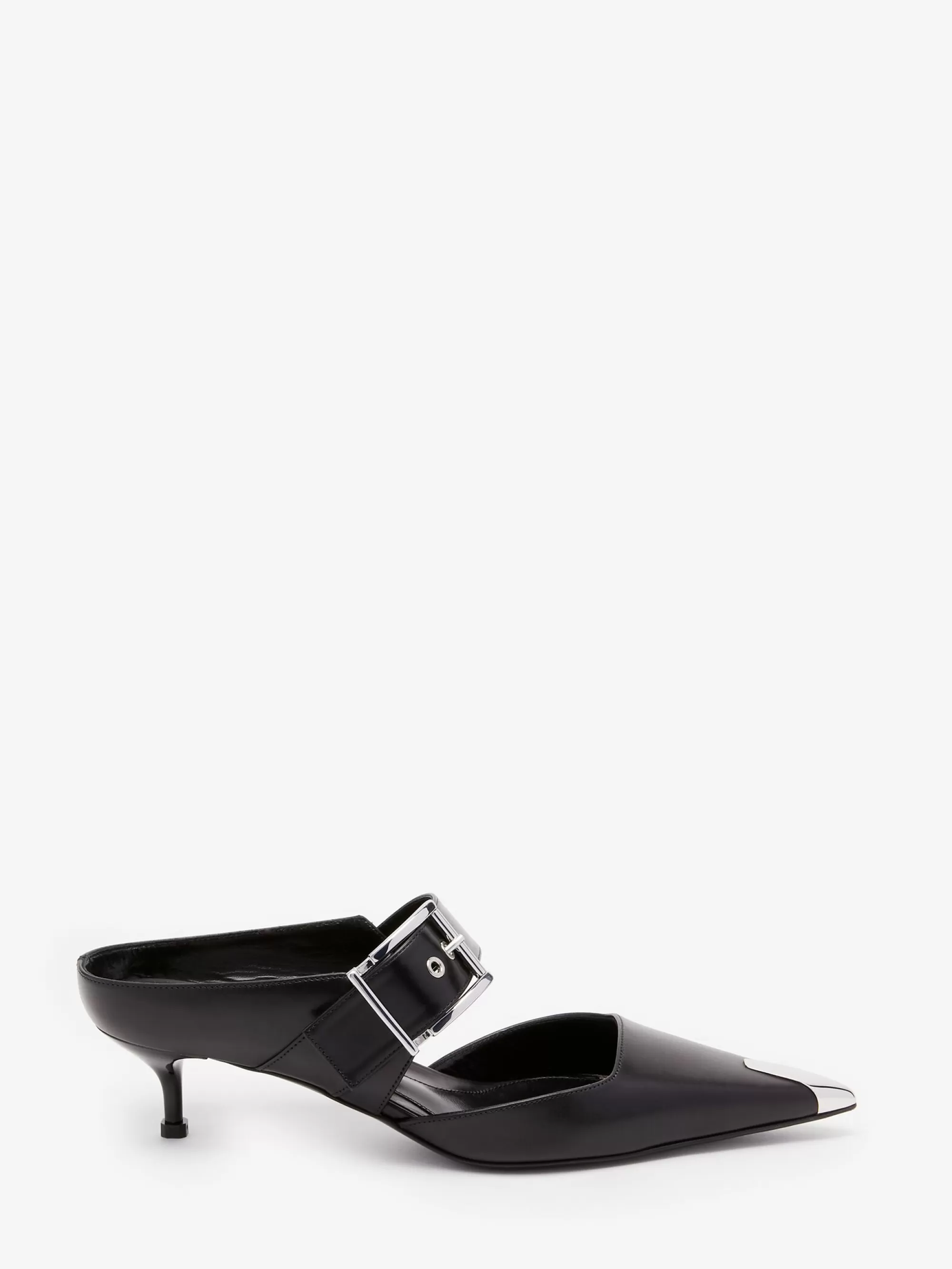 Women's Punk Buckle Mule in >Alexander McQueen Store