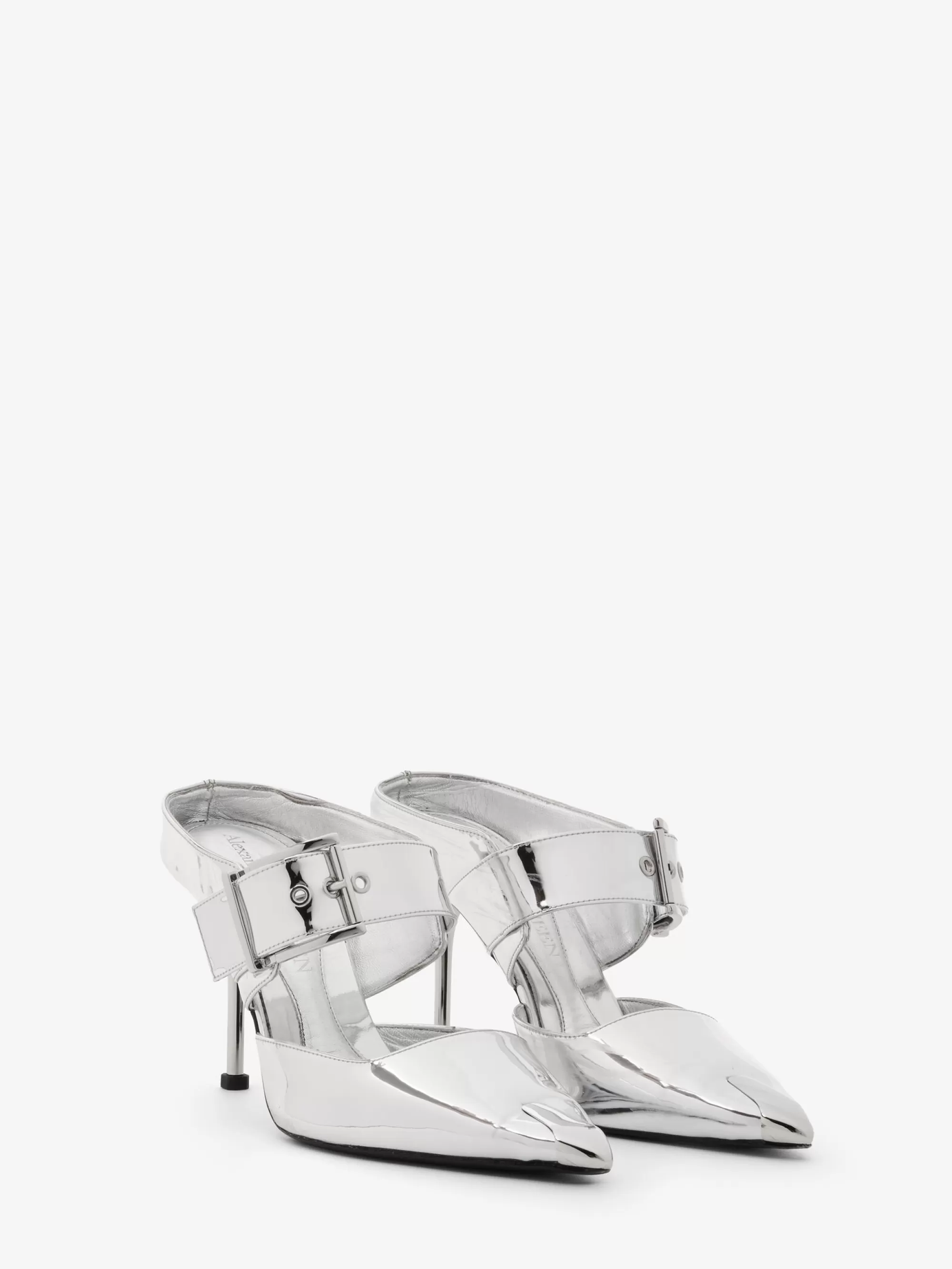 Women's Punk Buckle Mule in >Alexander McQueen Hot