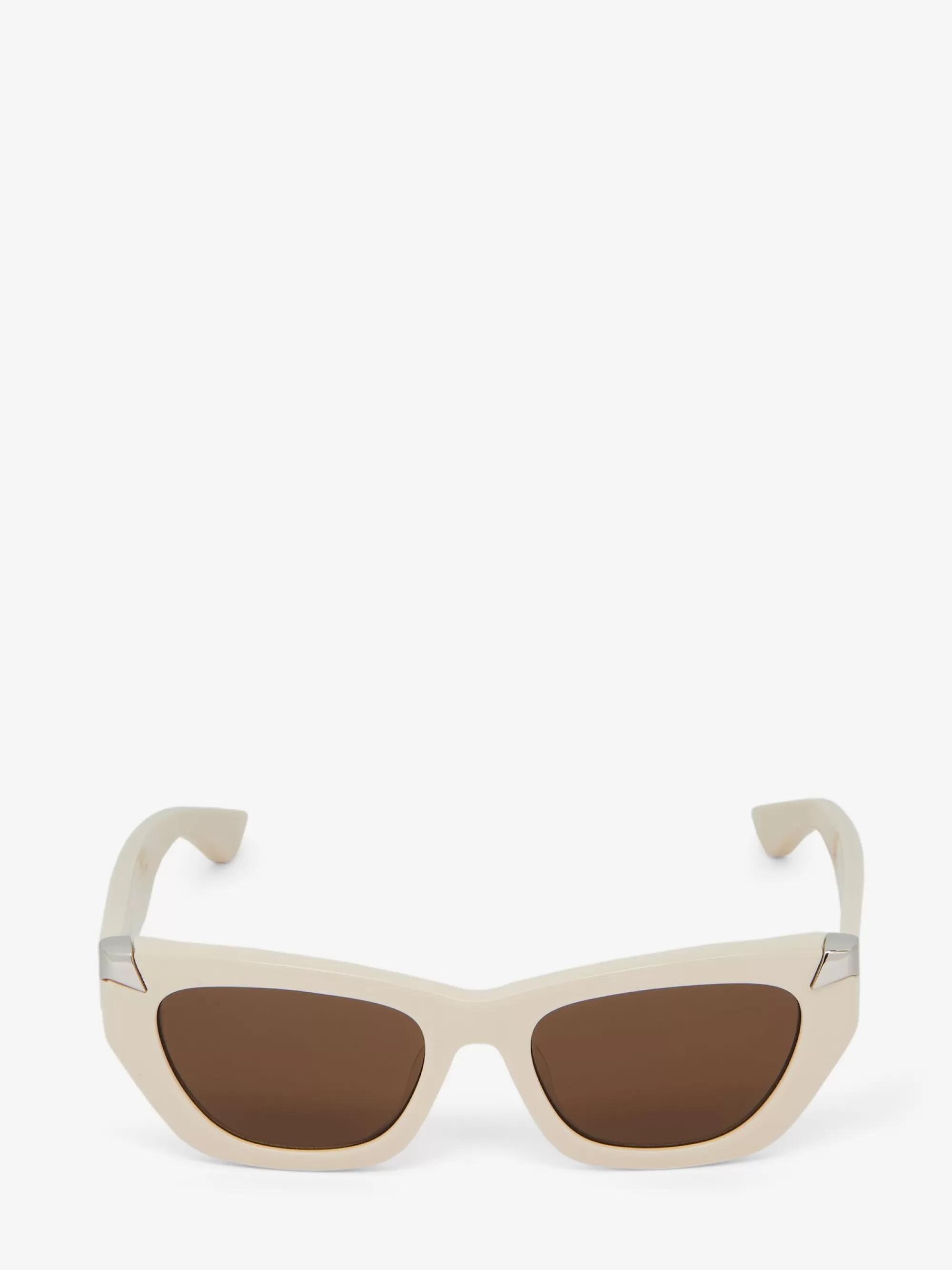 Women's Punk Rivet Geometric Sunglasses in >Alexander McQueen Best Sale