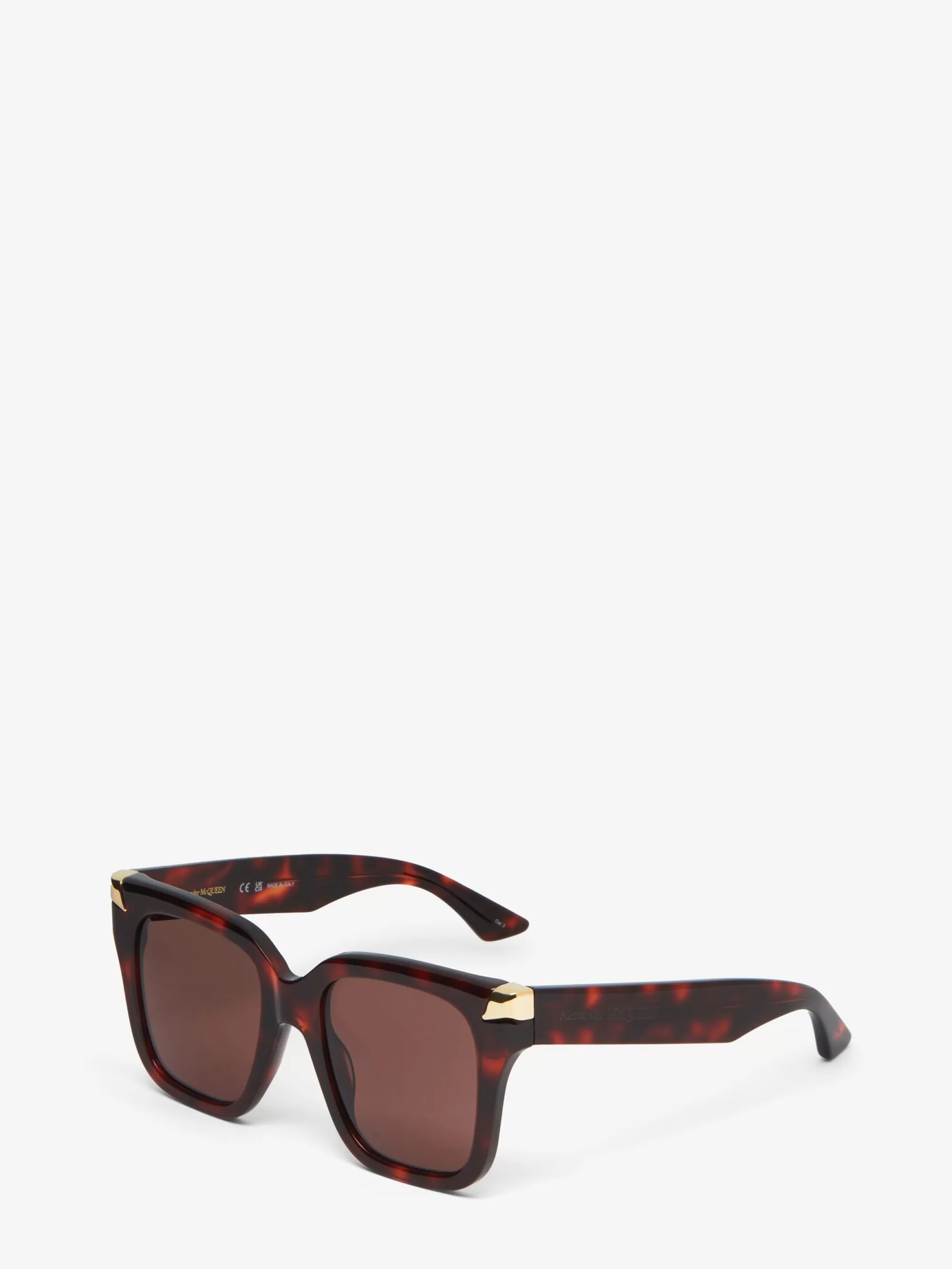 Women's Punk Rivet Oversize Sunglasses in >Alexander McQueen Clearance