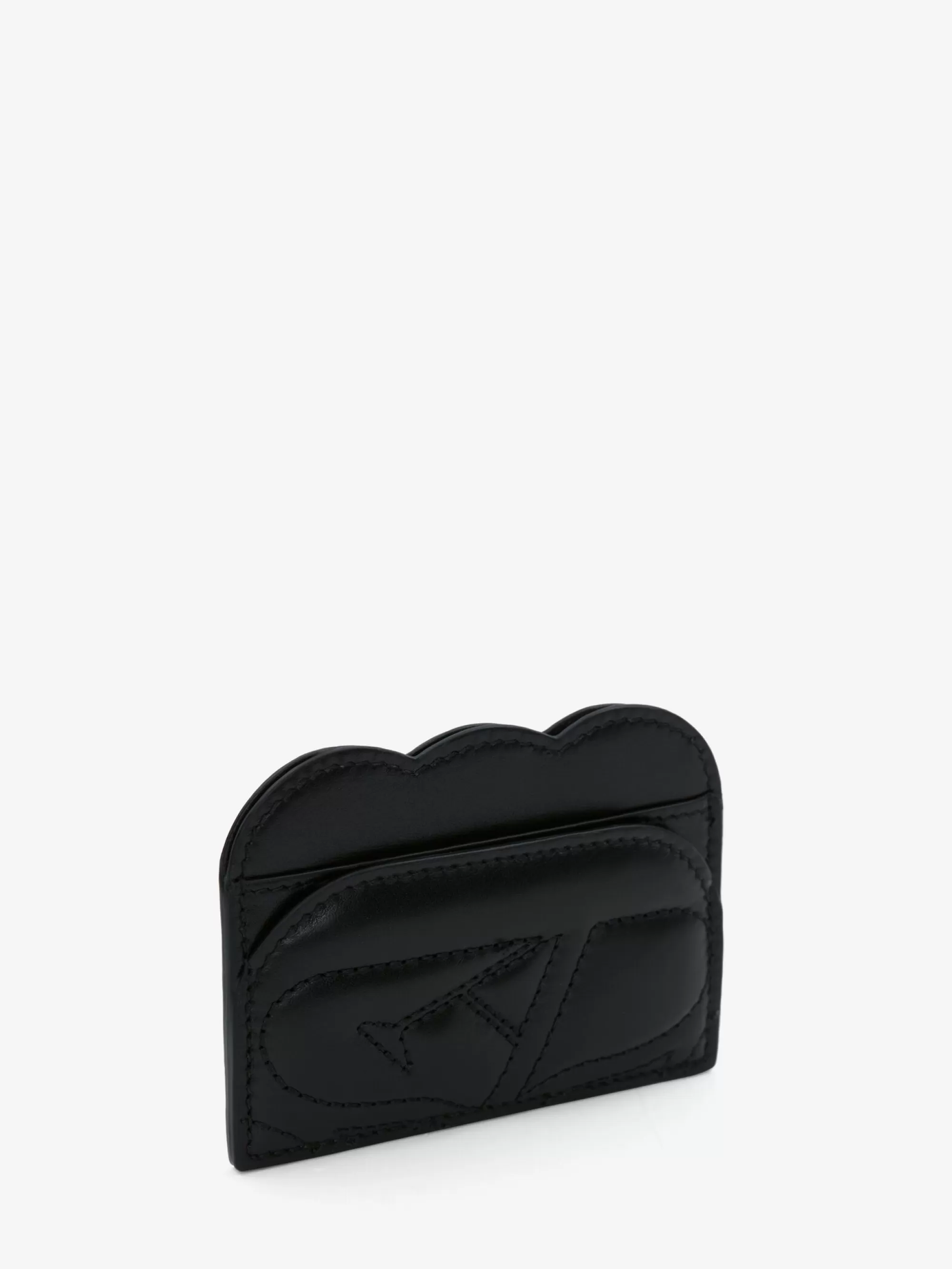 Women's Seal Logo Card Holder in >Alexander McQueen Clearance