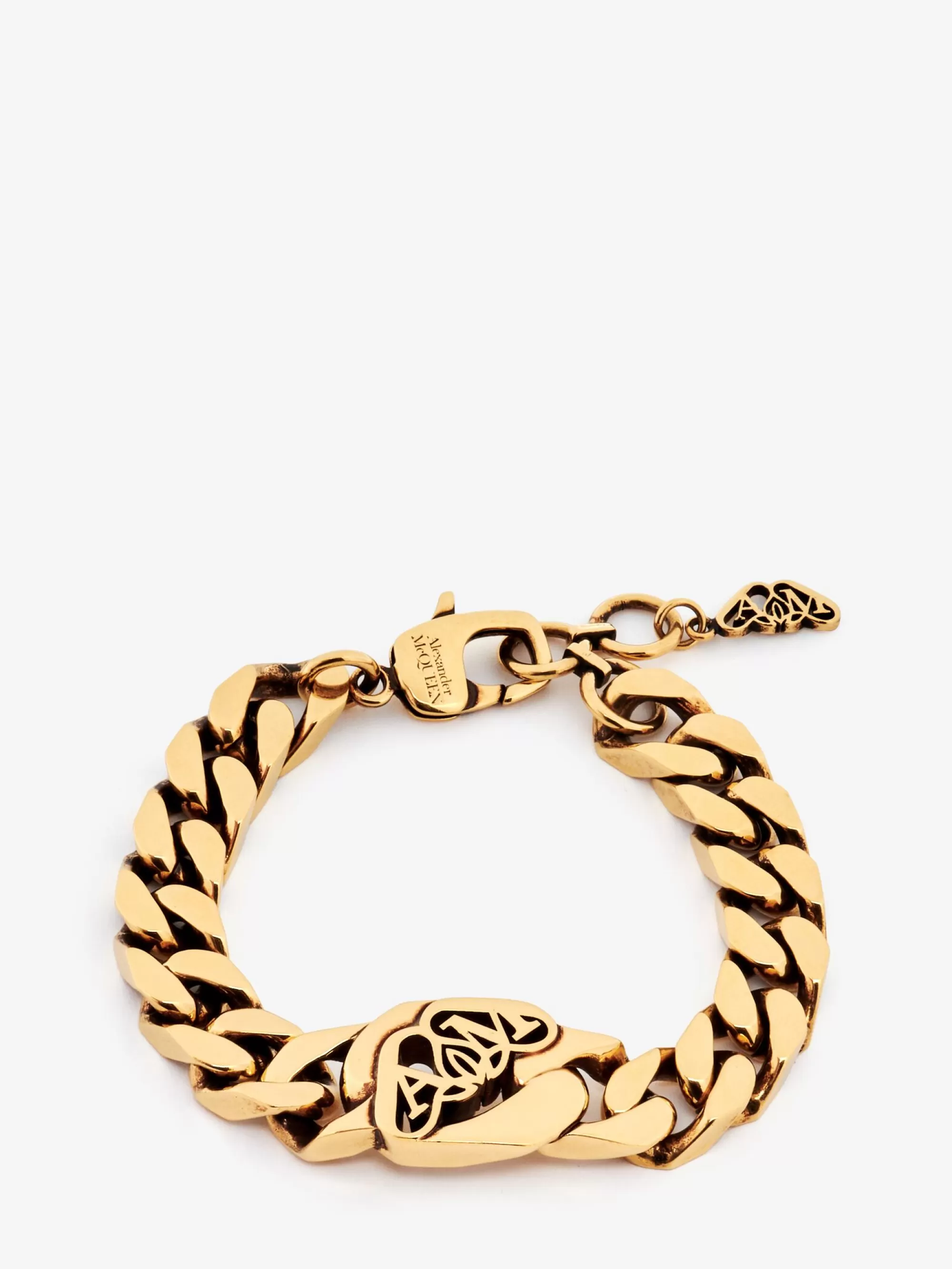 Women's Seal Logo Chain Bracelet in >Alexander McQueen Store