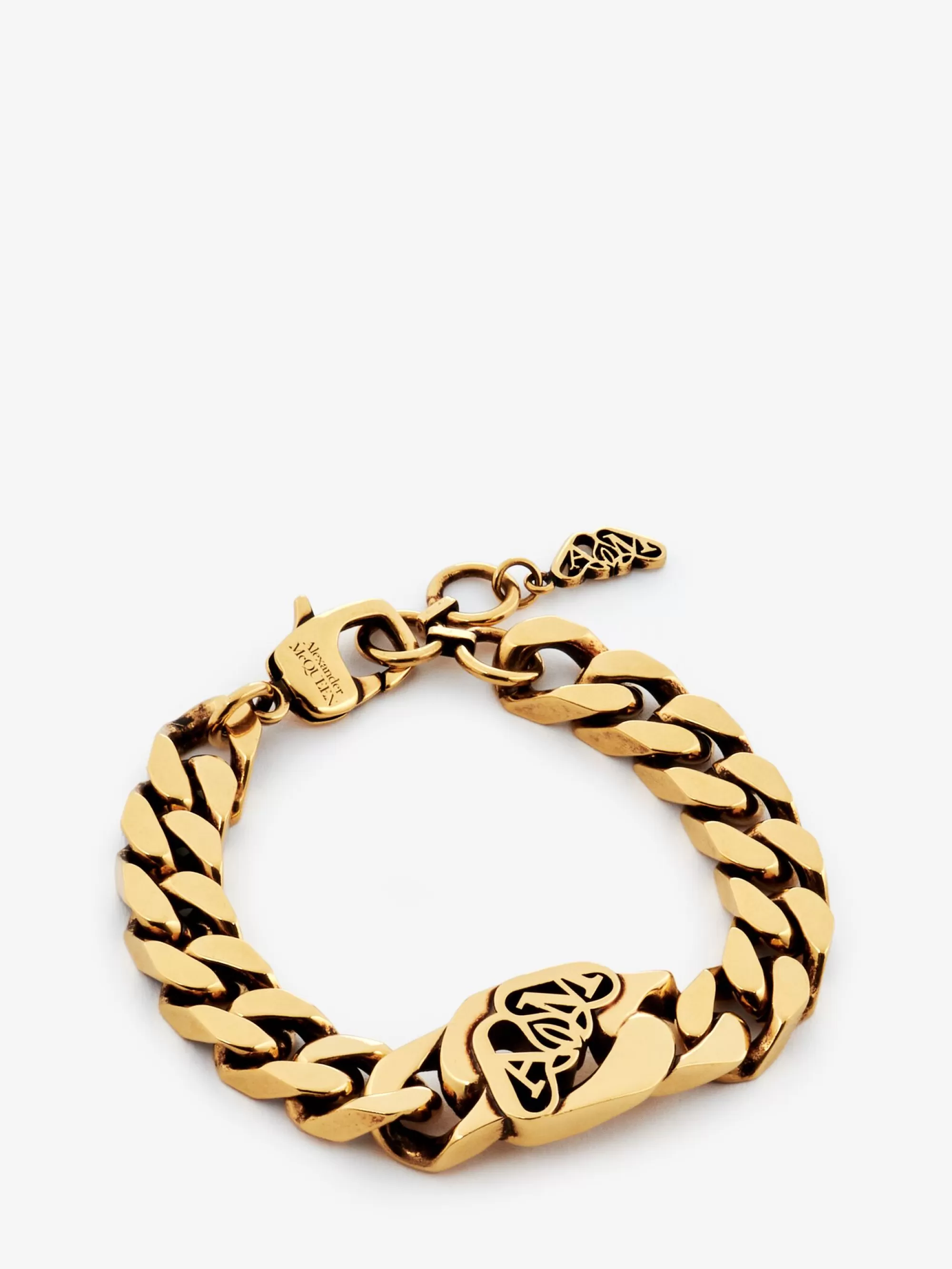 Women's Seal Logo Chain Bracelet in >Alexander McQueen Store