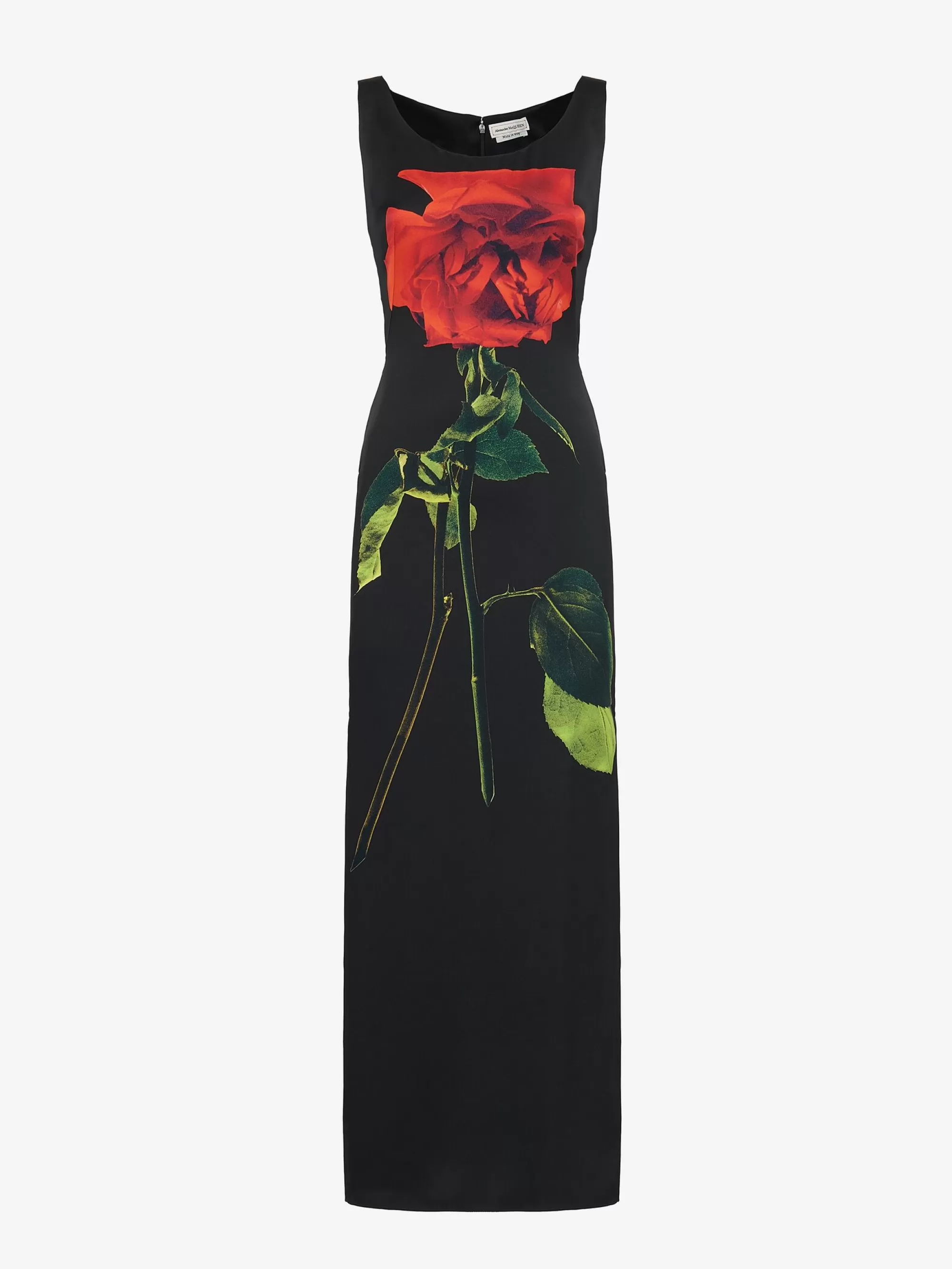 Women's Shadow Rose Pencil Dress in >Alexander McQueen Store