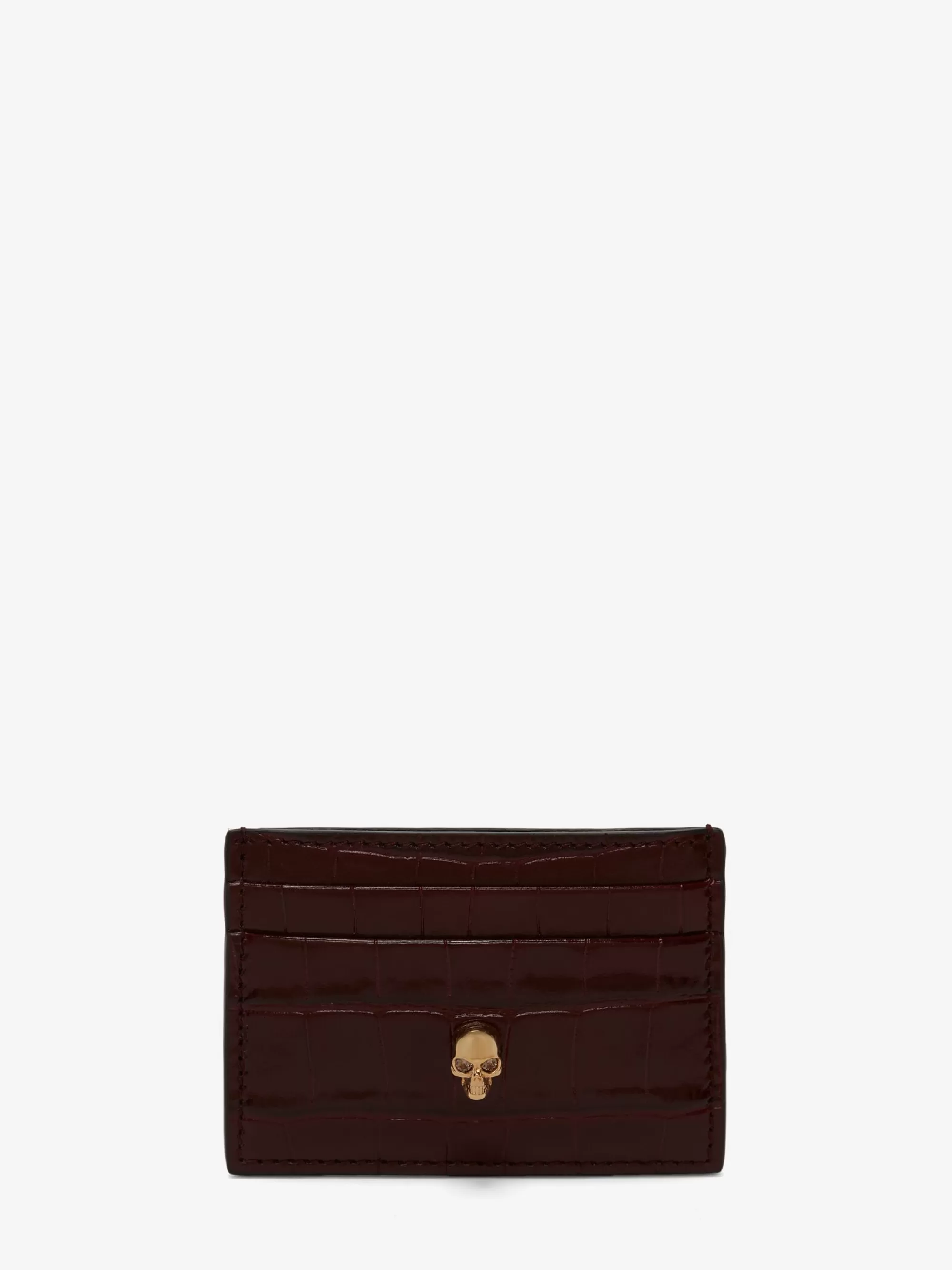 Women's Skull Card Holder in >Alexander McQueen Flash Sale