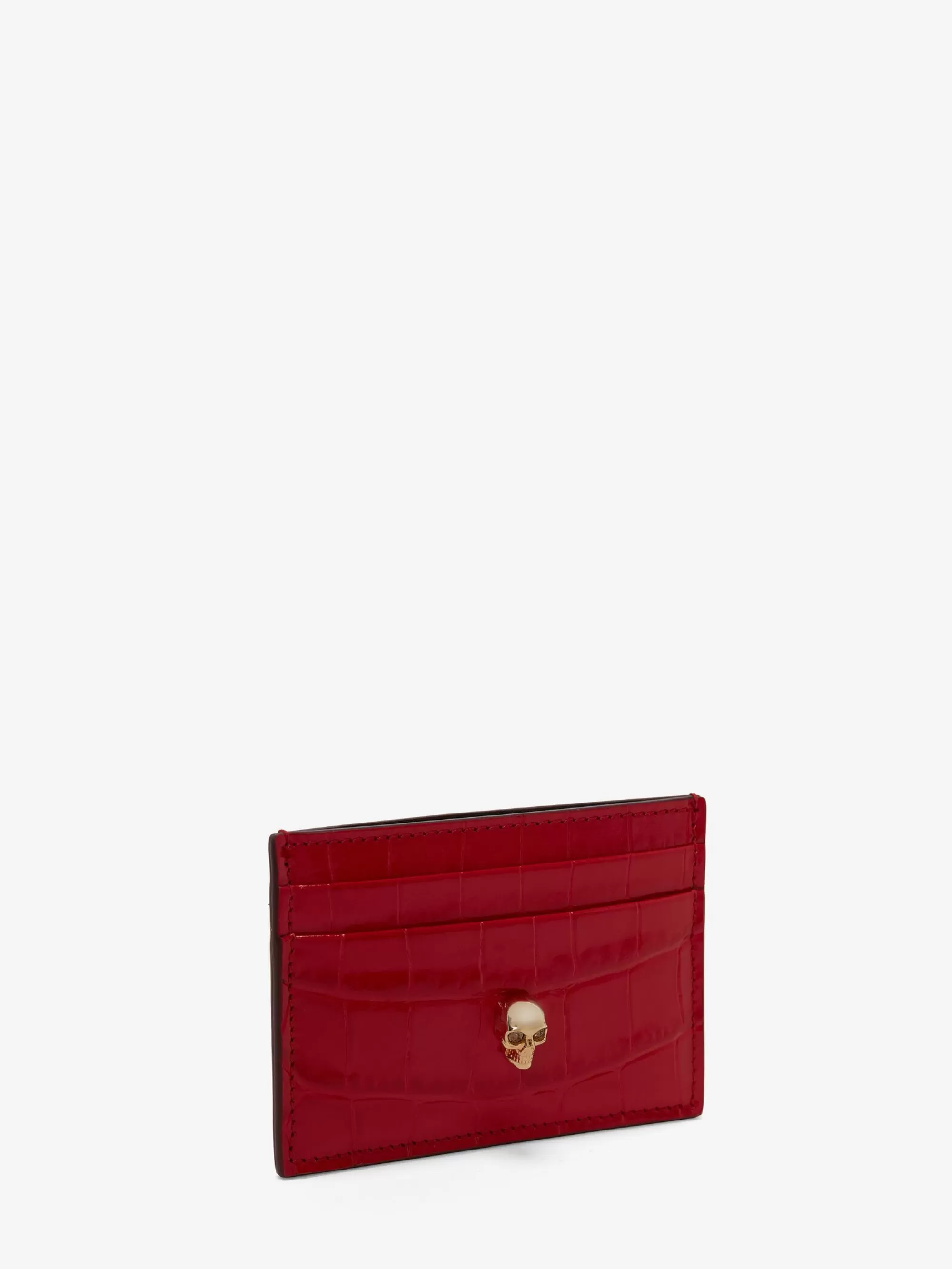 Women's Skull Card Holder in >Alexander McQueen Shop