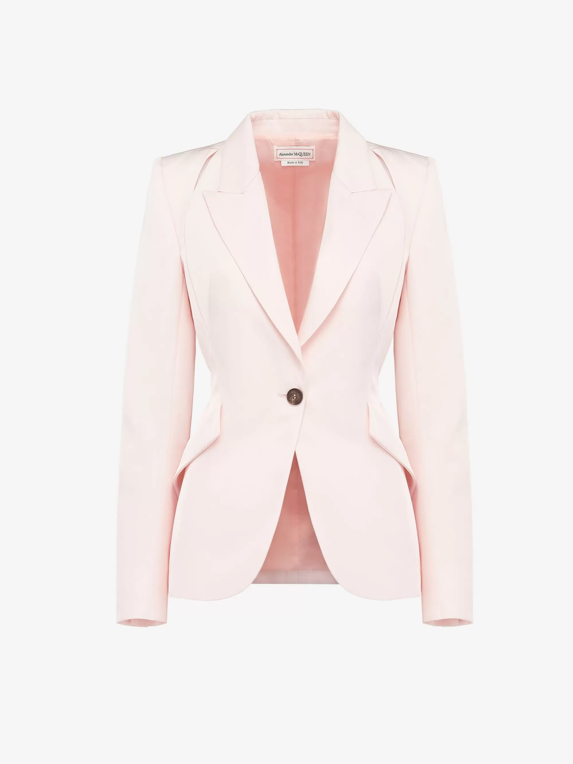 Women's Slashed Single-breasted Jacket in >Alexander McQueen Discount