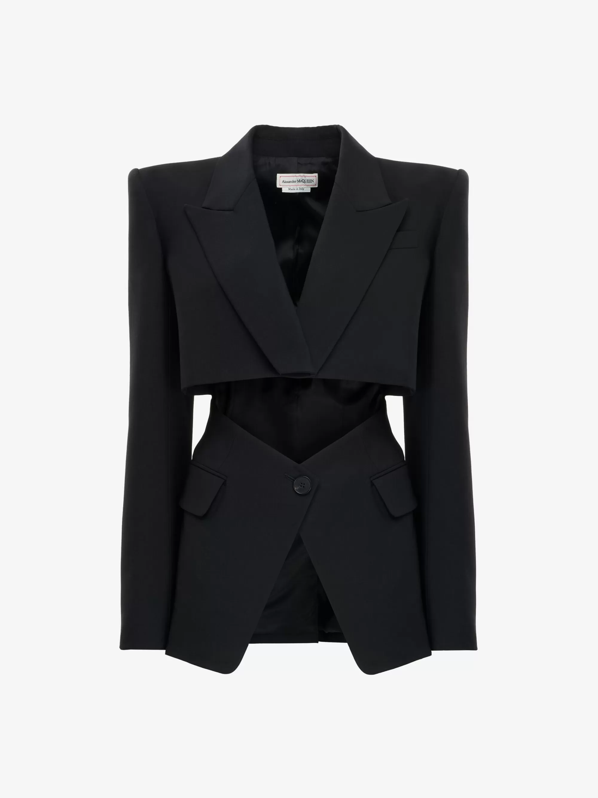 Women's Slashed Tailored Jacket in >Alexander McQueen Fashion