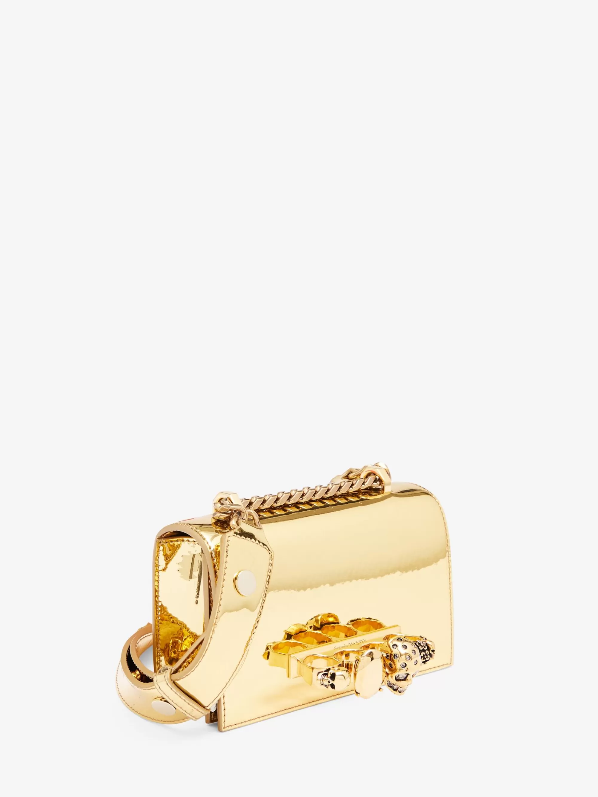 Women's The Biker Mini Jewelled Satchel in >Alexander McQueen Online