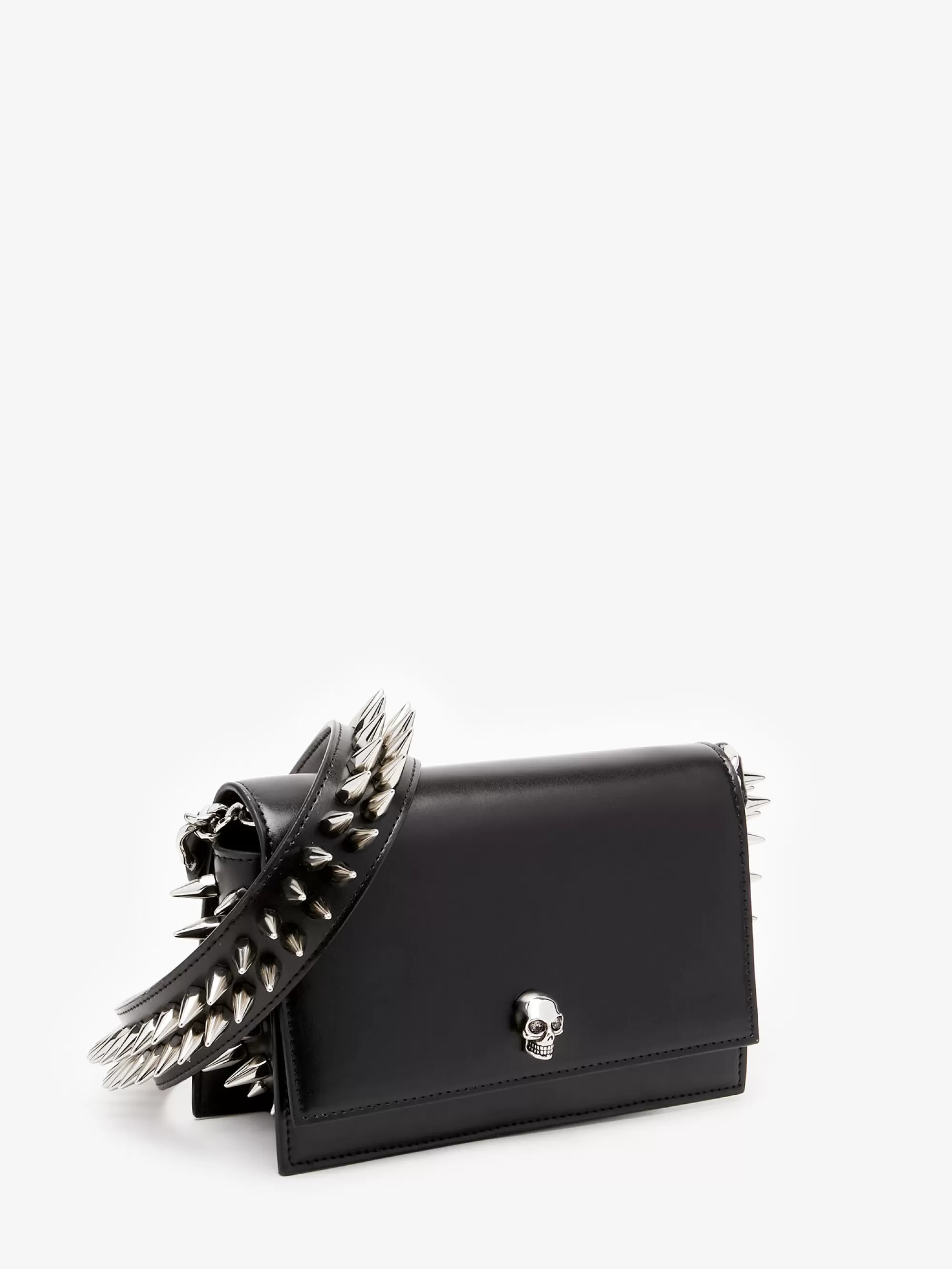 Women's The Biker Small Skull Bag in >Alexander McQueen New