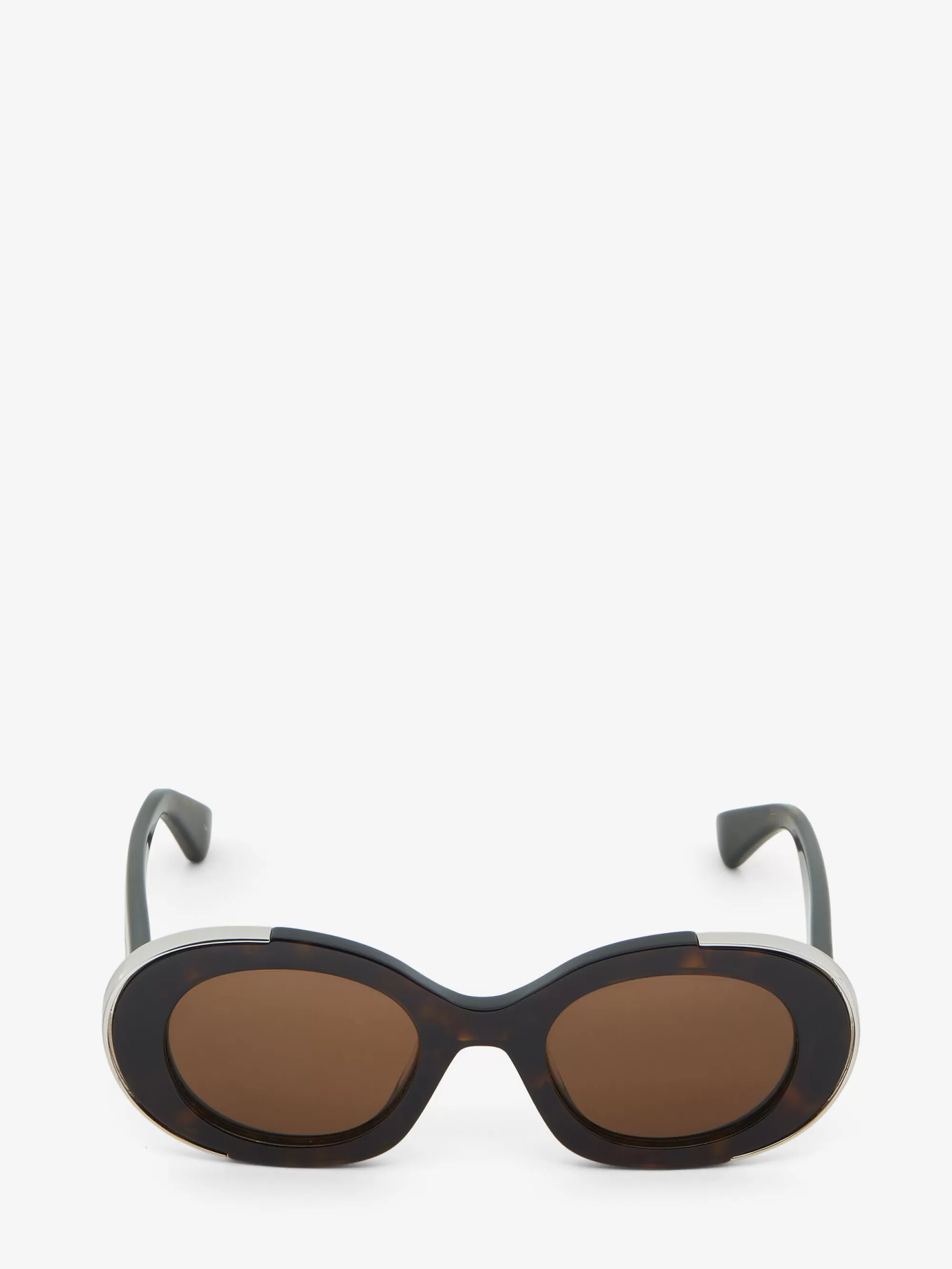 Women's The Grip Oval Sunglasses in >Alexander McQueen Sale