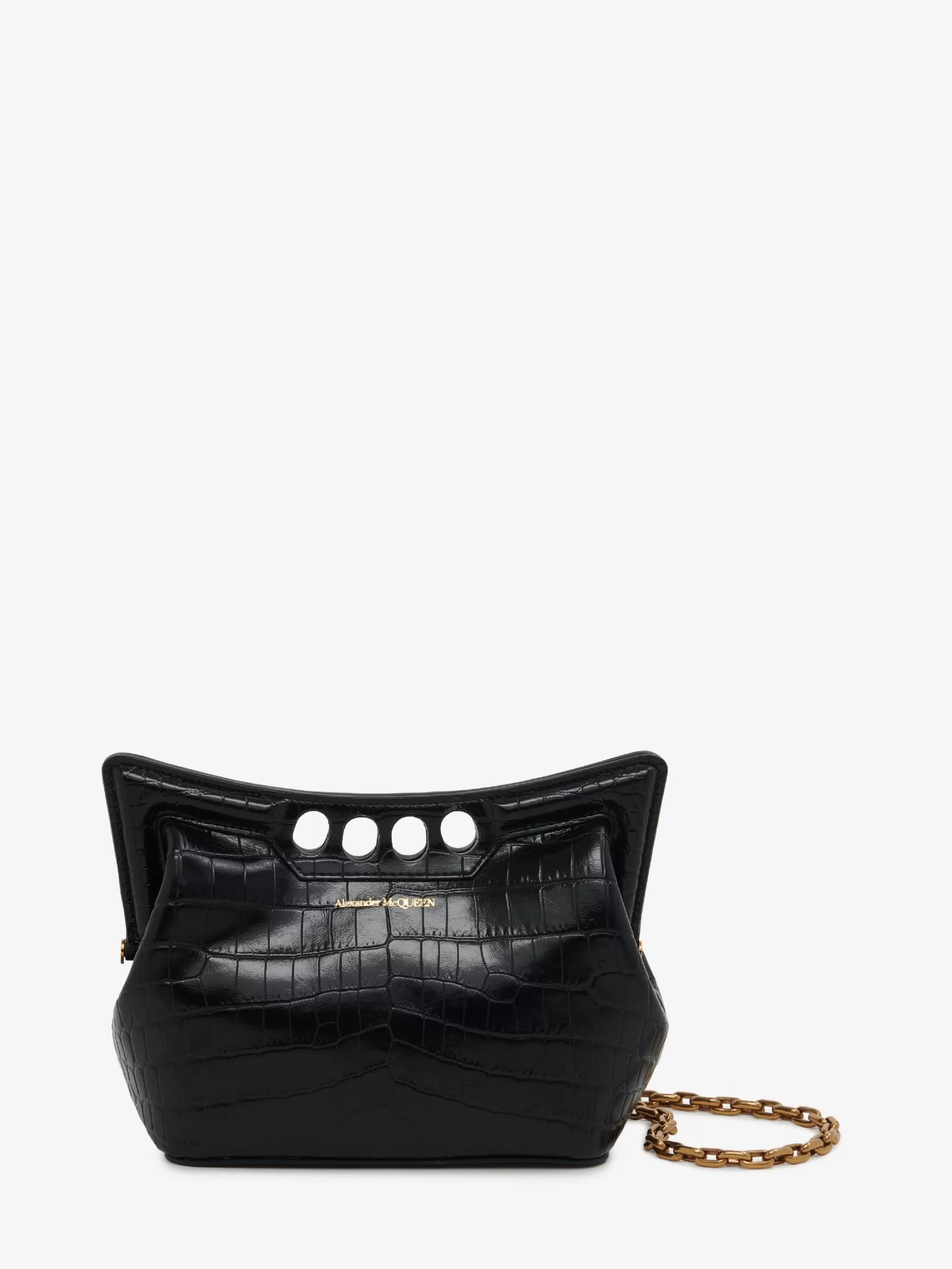 Women's The Peak Bag Mini With Chain in >Alexander McQueen Outlet