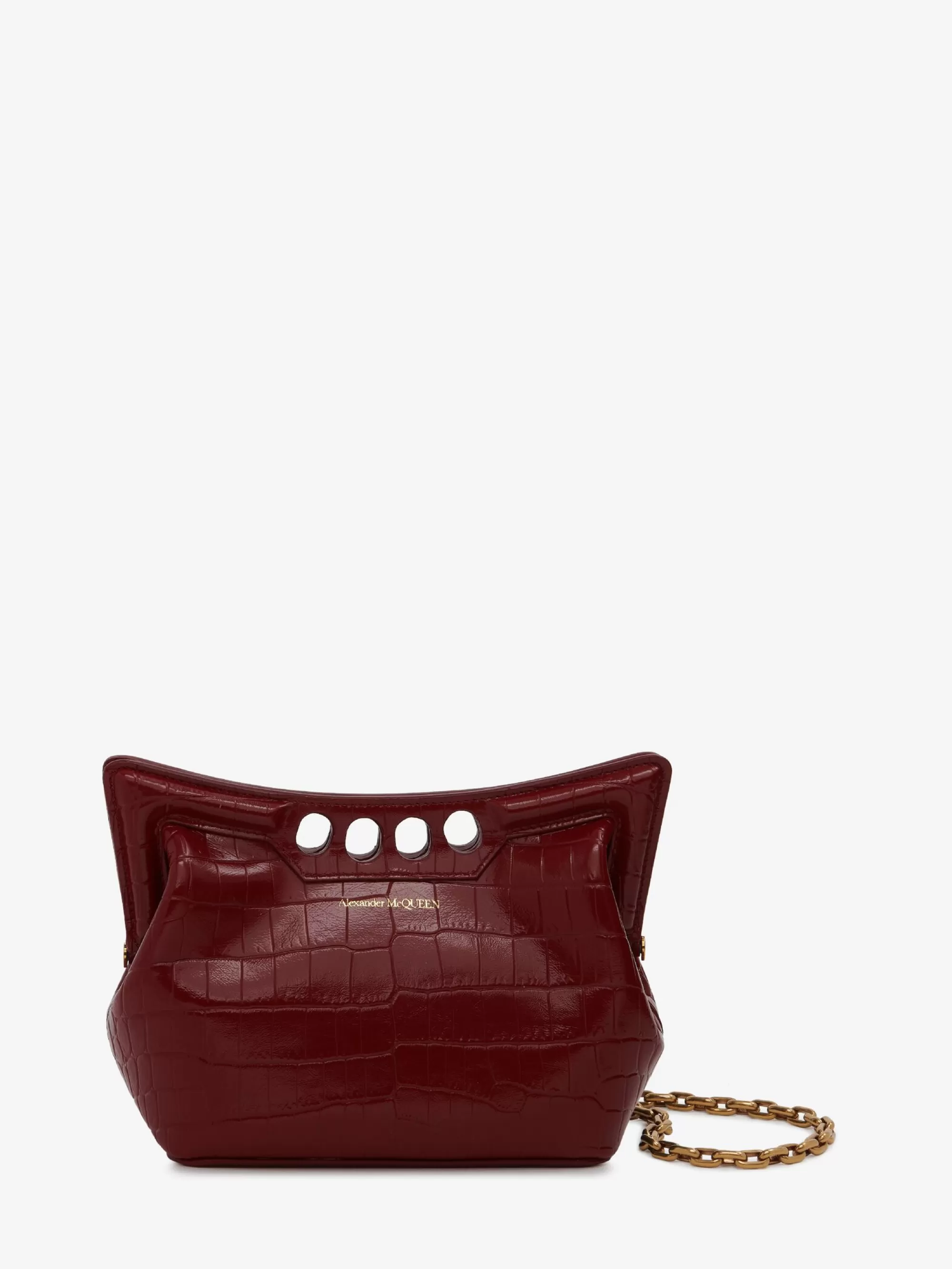 Women's The Peak Bag Mini With Chain in >Alexander McQueen Best Sale