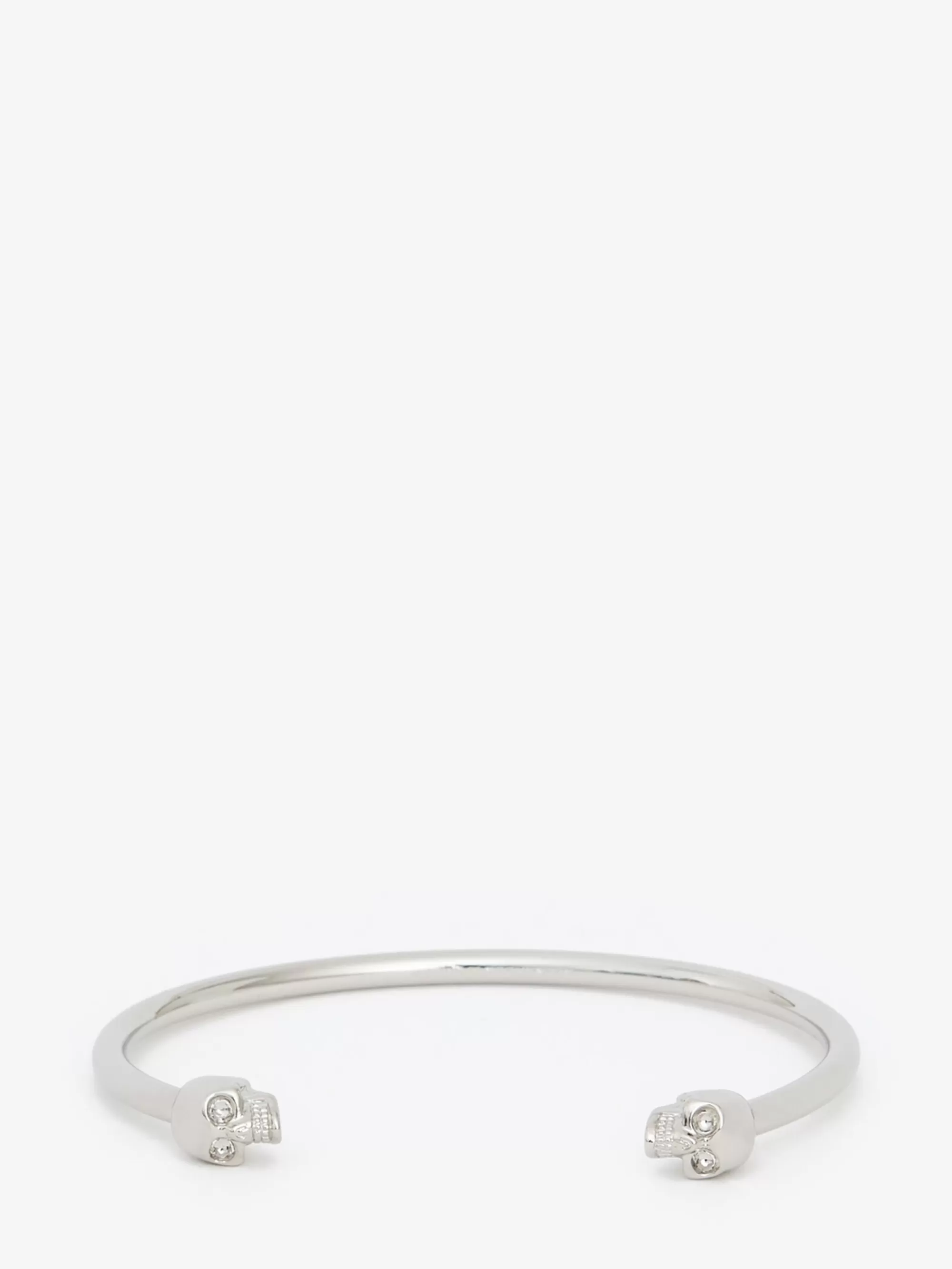 Women's Thin Twin Skull Bracelet in >Alexander McQueen Cheap