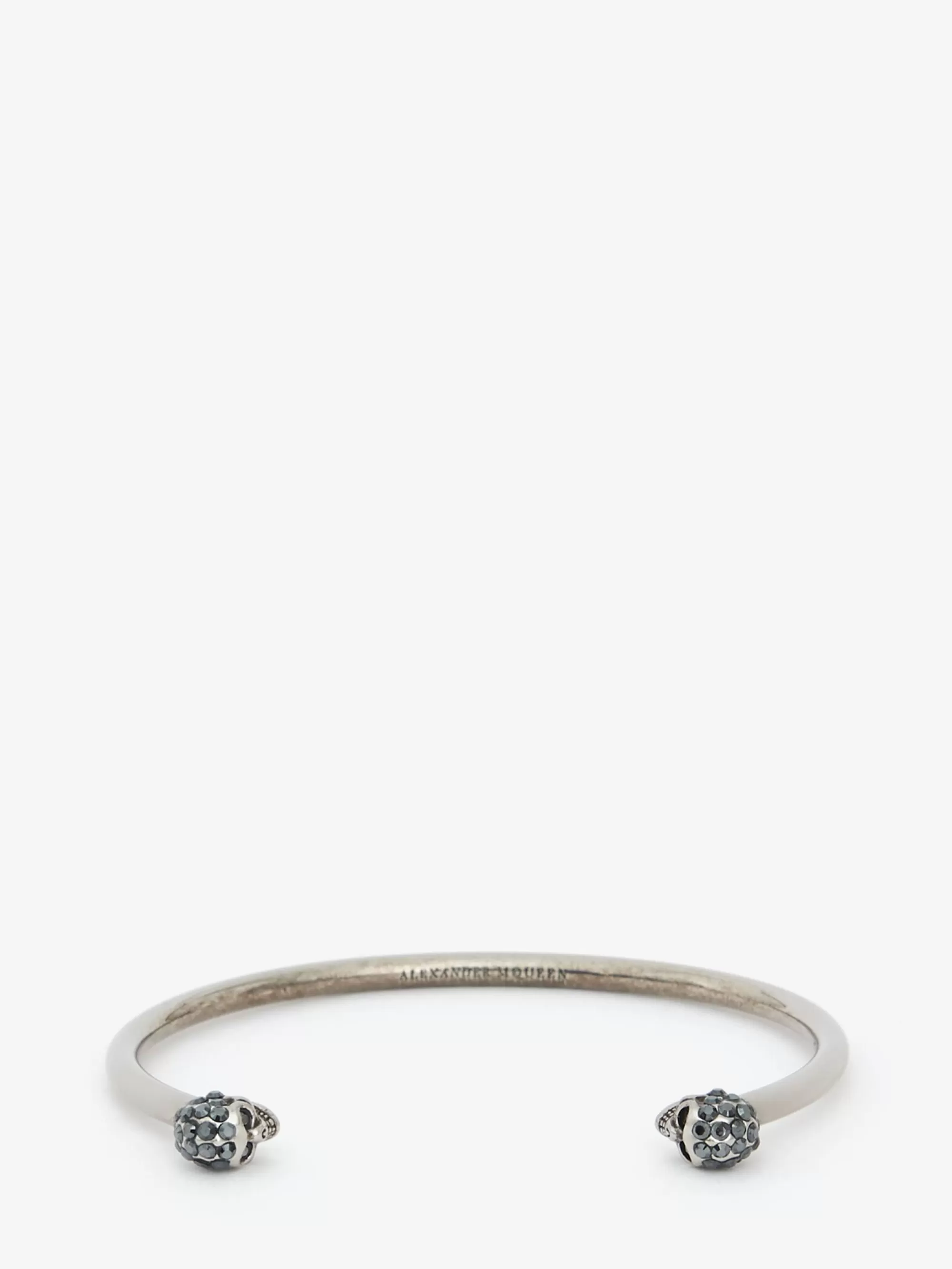 Women's Thin Twin Skull Bracelet in >Alexander McQueen Cheap