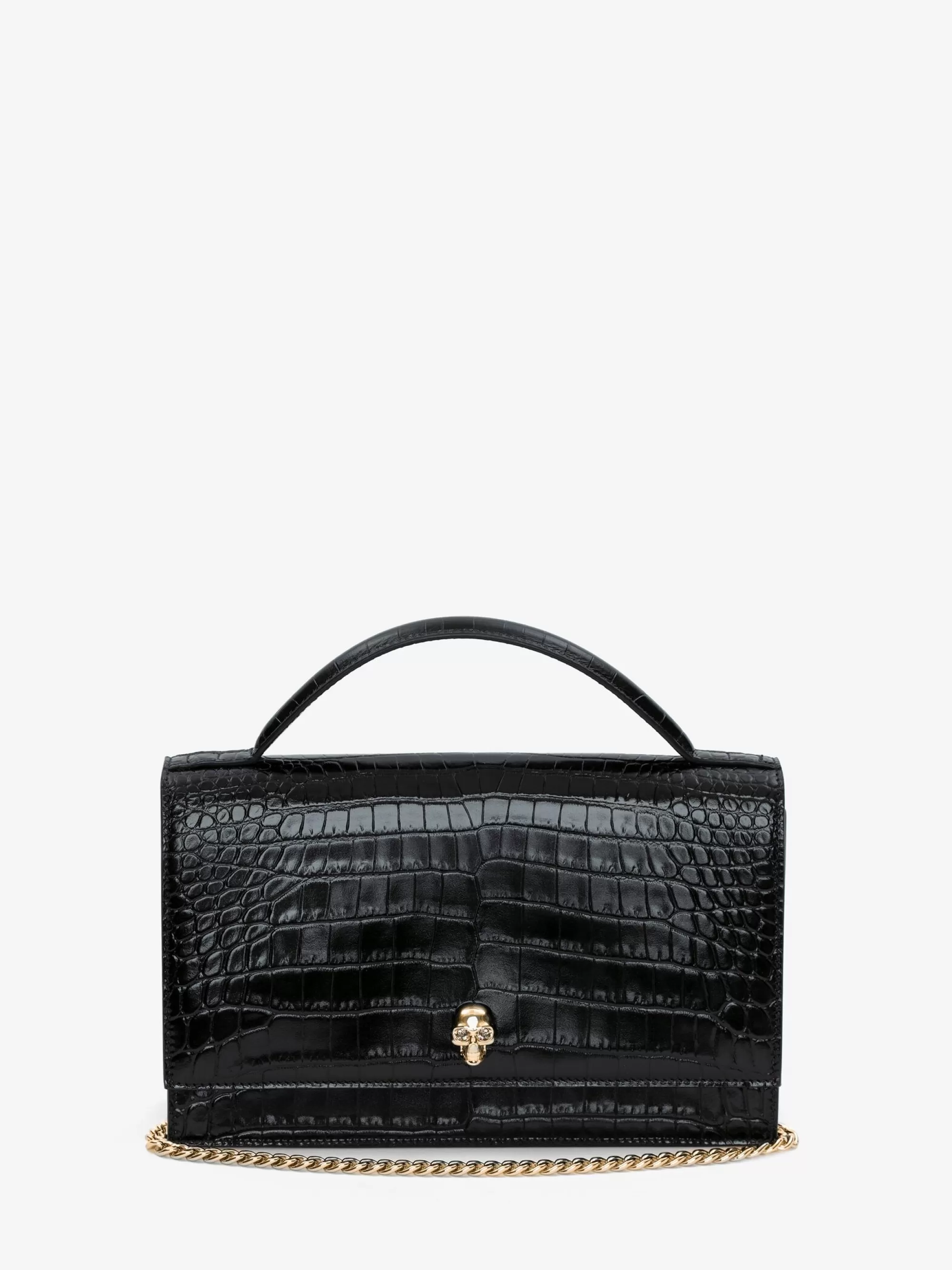 Women's Top Handle Skull Bag in >Alexander McQueen Best Sale