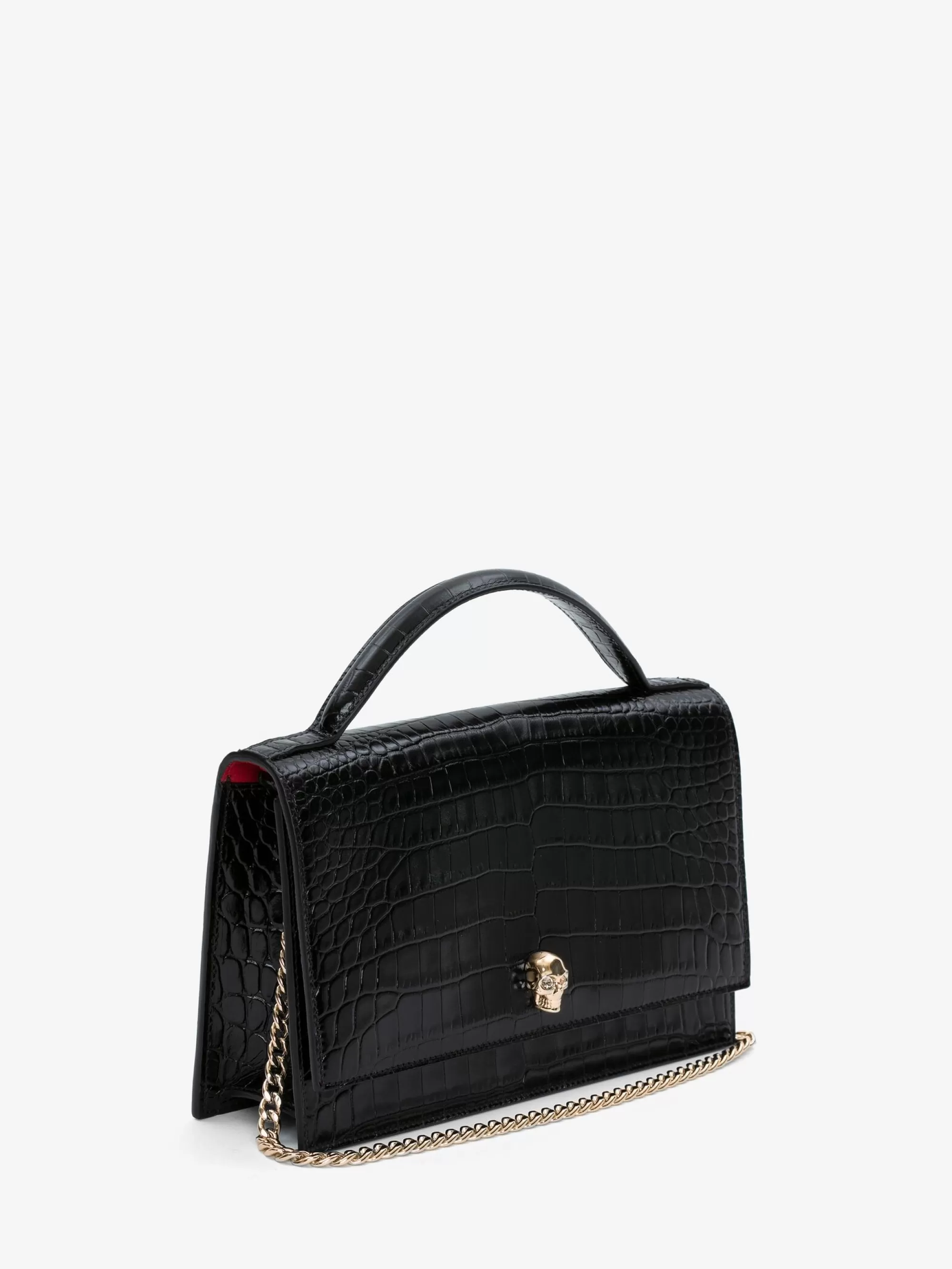 Women's Top Handle Skull Bag in >Alexander McQueen Best Sale