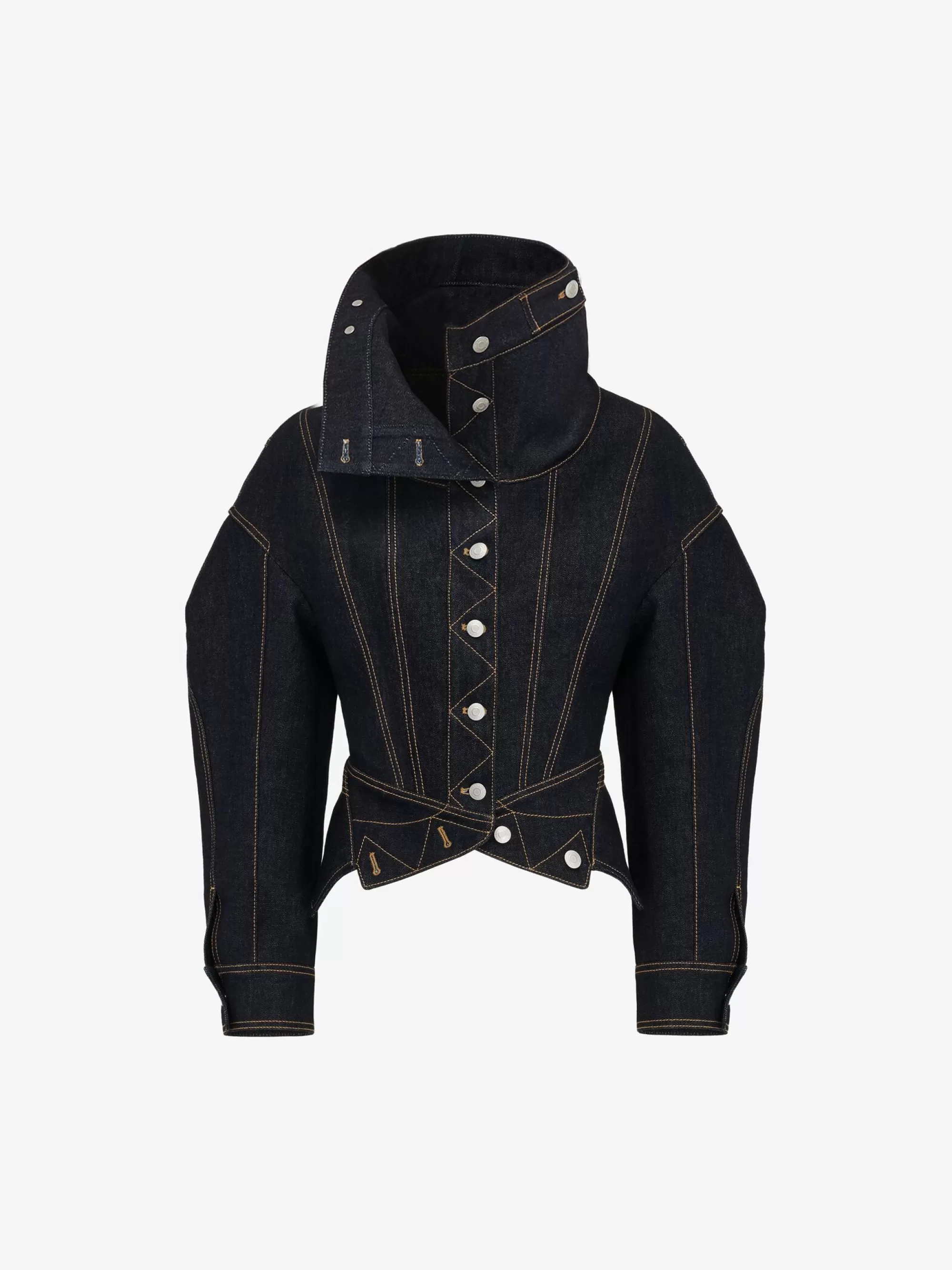 Women's Upside-down Denim Jacket in >Alexander McQueen Best