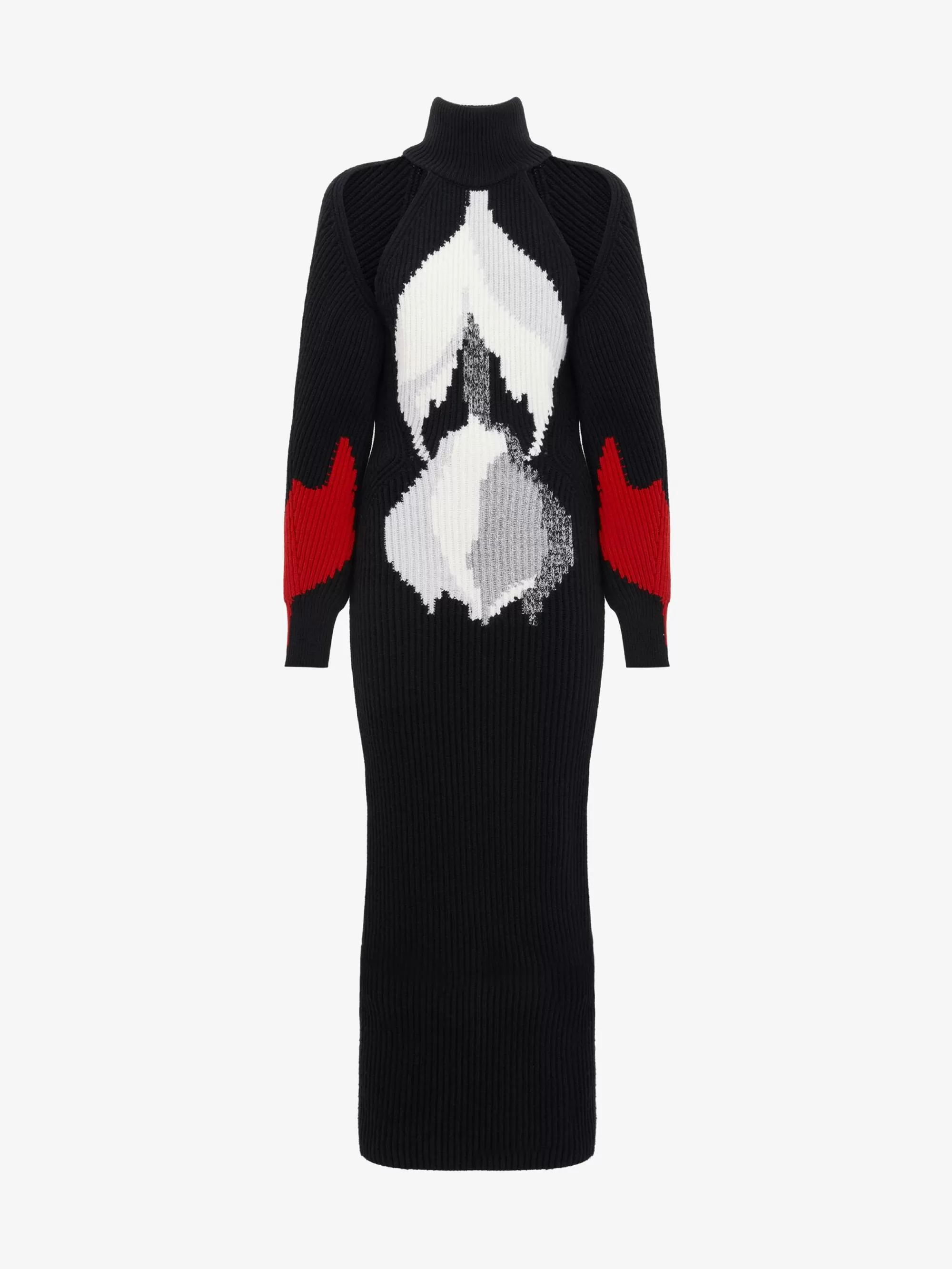 Women's Upside-down Orchid Dress in >Alexander McQueen Online