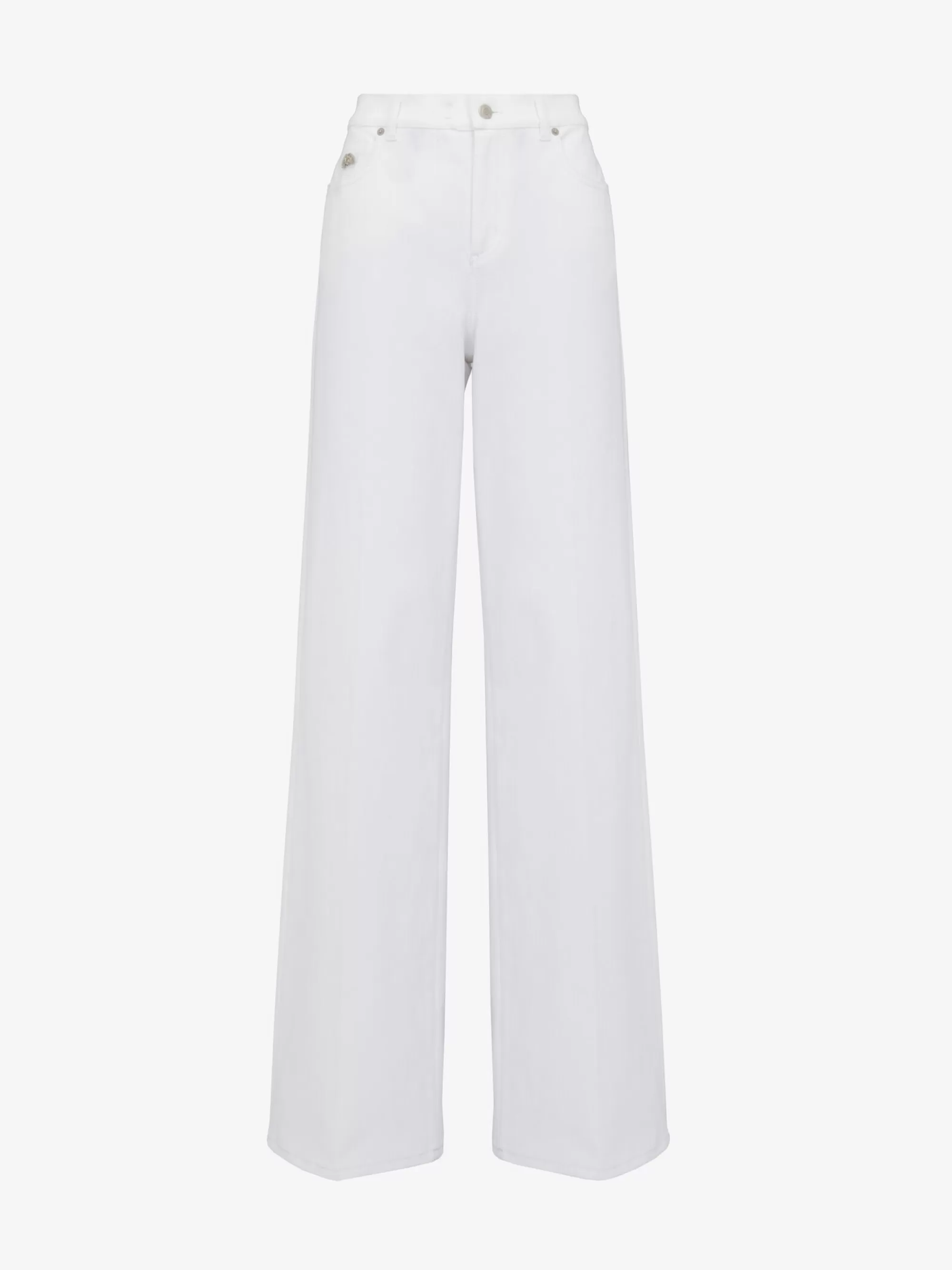 Women's Wide Leg Jeans in >Alexander McQueen Best Sale