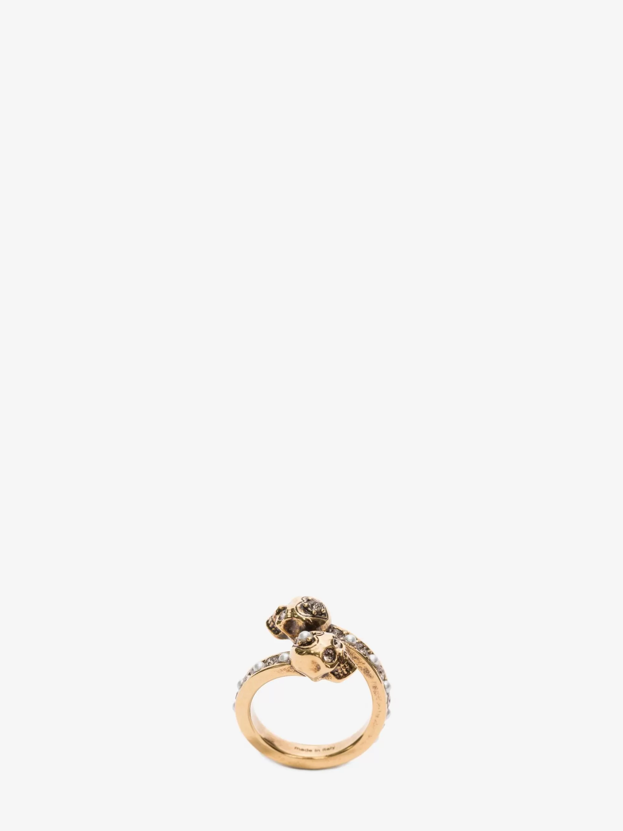 Women's Wrap-around Skull Ring in >Alexander McQueen Best