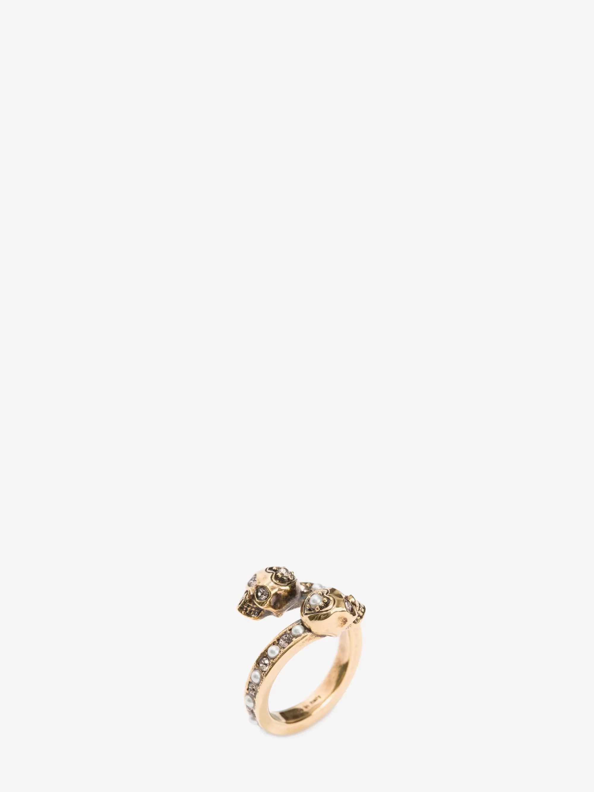 Women's Wrap-around Skull Ring in >Alexander McQueen Best